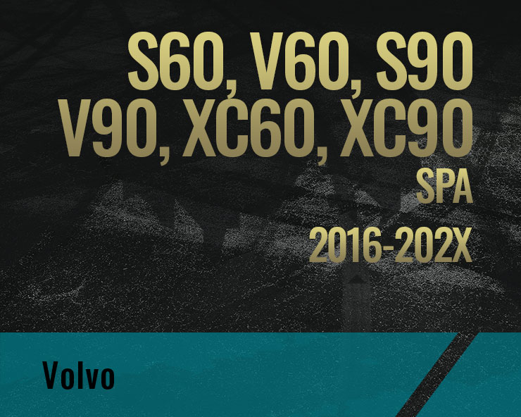 SV60 SV90 XC60 XC90, SPA (2016-202X)