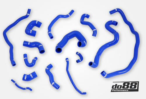 do88 BMW 135i 335i E82 E90 (N54) Durites de refroidissement Bleu