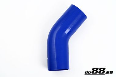 Durite silicone Bleu de 45 degrés 3,25'' (83mm)