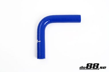 Durite silicone Bleu de 90 degrés 0,43'' (11mm)