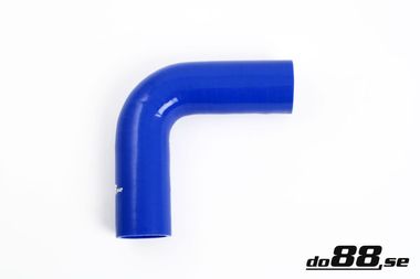 Durite silicone Bleu de 90 degrés 1'' (25mm)