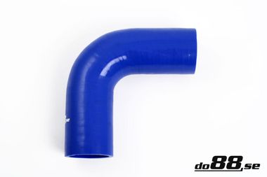 Durite silicone Bleu de 90 degrés 2,126'' (54mm)