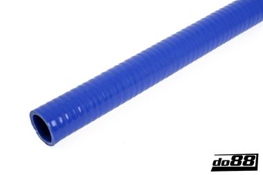 Durite silicone Bleu Flexible Lisse 1,375'' (35mm)