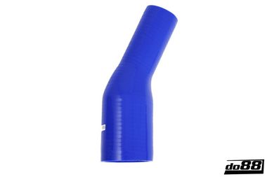 Durite silicone Bleu de 25 degrés 1,75 - 2,5'' (45-63mm)