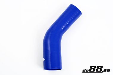 Durite silicone Bleu de 45 degrés 1,75 - 2,5'' (45-63mm)