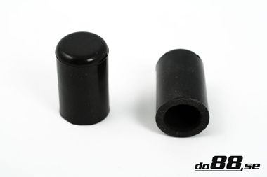 Chapeau en silicone 12mm Noir