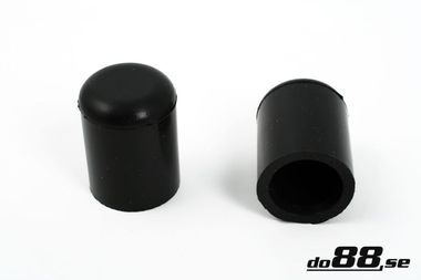 Chapeau en silicone 18mm Noir