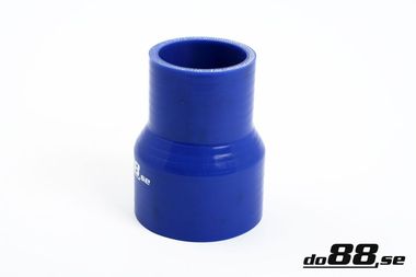 Durite silicone réduction Bleu 2 - 2,5'' (51-63mm)