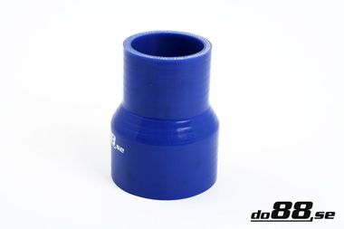 Durite silicone réduction Bleu 2,25 - 3'' (57-76mm)