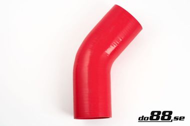 Durite silicone Rouge de 45 degrés 4'' (102mm)