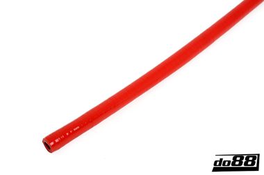 Durite silicone Rouge Flexible Lisse 0,875'' (22mm)