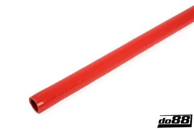 Durite silicone Rouge Flexible Lisse 1,0'' (25mm)