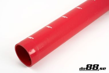 Durite silicone par décimètre Rouge 4,5'' (114mm)