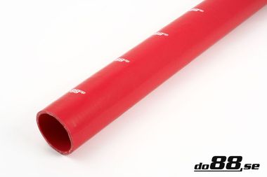 Durite silicone par décimètre Rouge 2,5'' (63mm)