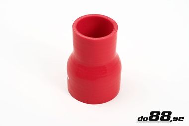 Durite silicone réduction Rouge 2 - 2,5'' (51-63mm)