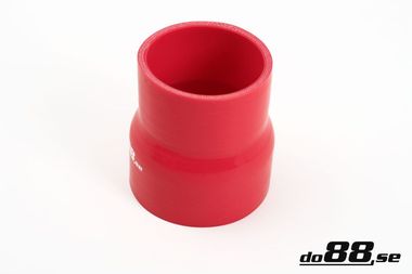 Durite silicone réduction Rouge 2,75 - 3'' (70-76mm)