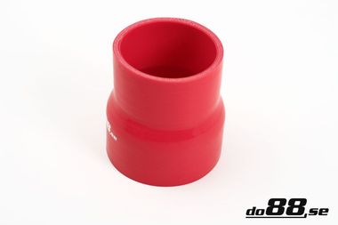 Durite silicone réduction Rouge 3 - 3,5'' (76-89mm)