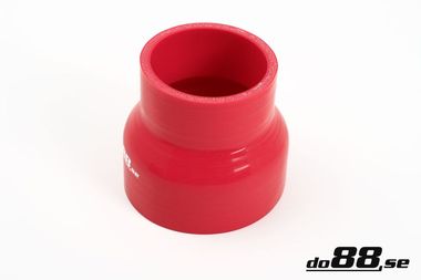 Durite silicone réduction Rouge 3,125 - 4'' (80-102mm)
