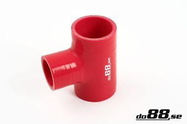 Durite silicone Rouge T 2'' + 1''  (51mm+25mm)
