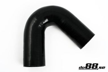 Durite silicone Noir de 135 degrés 4,5'' (114,5mm)