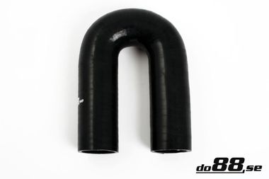 Durite silicone Noir de 180 degrés 1,625'' (41mm)