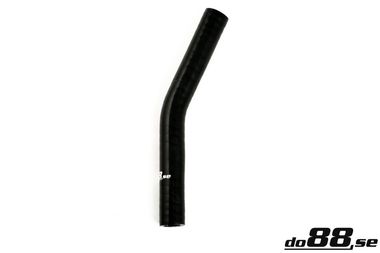 Durite silicone Noir de 25 degrés 0,43'' (11mm)