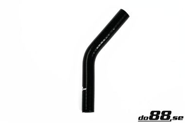 Durite silicone Noir de 45 degrés 0,43'' (11mm)