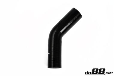 Durite silicone Noir de 45 degrés 0,875'' (22mm)