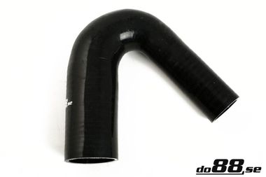 Durite silicone Noir de 135 degrés 1,25 - 1,625'' (32-41mm)