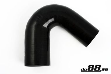 Durite silicone Noir de 135 degrés 2,5 - 2,75'' (63-70mm)