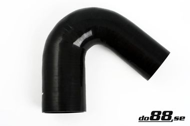 Durite silicone Noir de 135 degrés 2,75 - 3,125'' (70-80mm)