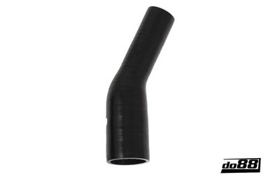 Durite silicone Noir de 25 degrés 0,5 - 0,625'' (13-16mm)