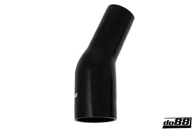 Durite silicone Noir de 25 degrés 3 - 4'' (76 - 102mm)