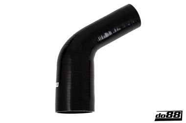 Durite silicone Noir de 60 degrés 2 - 2,5'' (51 - 63mm)