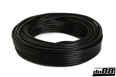 Durite silicone Renforcé Noir 0,15'' (4mm)