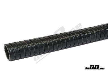 Durite silicone Noir Flexible 1,375'' (35mm)