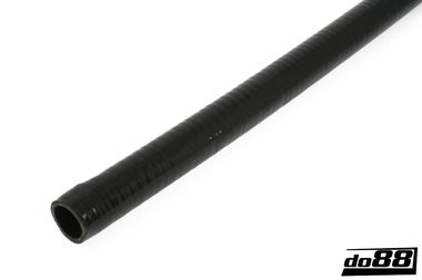Durite silicone Noir Flexible Lisse 1,375'' (35mm)