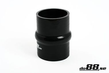 Durite silicone Noir Bosse 3'' (76mm)