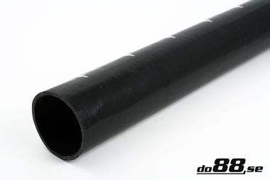 Durite silicone par décimètre Noir 4,5'' (114mm)
