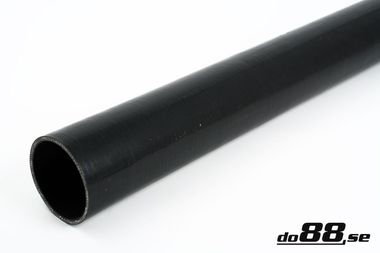Durite silicone par décimètre Noir 3,125'' (80mm)