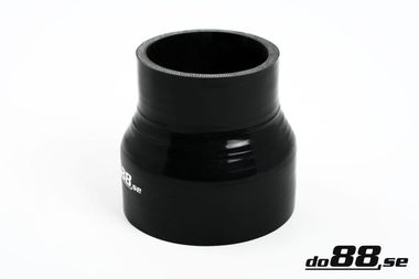 Durite silicone réduction Noir 4 - 4,5'' (102-114mm)