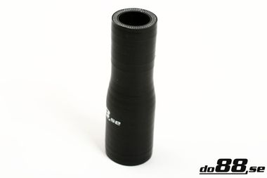 Durite silicone réduction Noir 0,5 - 0,625'' (13-16mm)