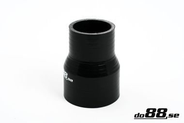 Durite silicone réduction Noir 2 - 3'' (51-76mm)