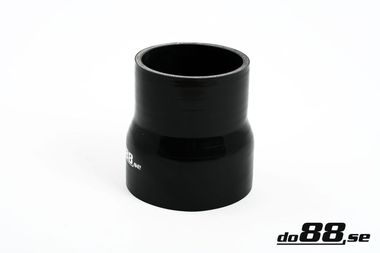 Durite silicone réduction Noir 2,75 - 3,125'' (70-80mm)