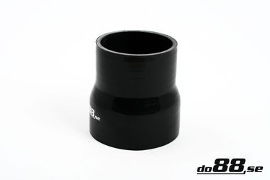 Durite silicone réduction Noir 2,75 - 3,25'' (70-83mm)