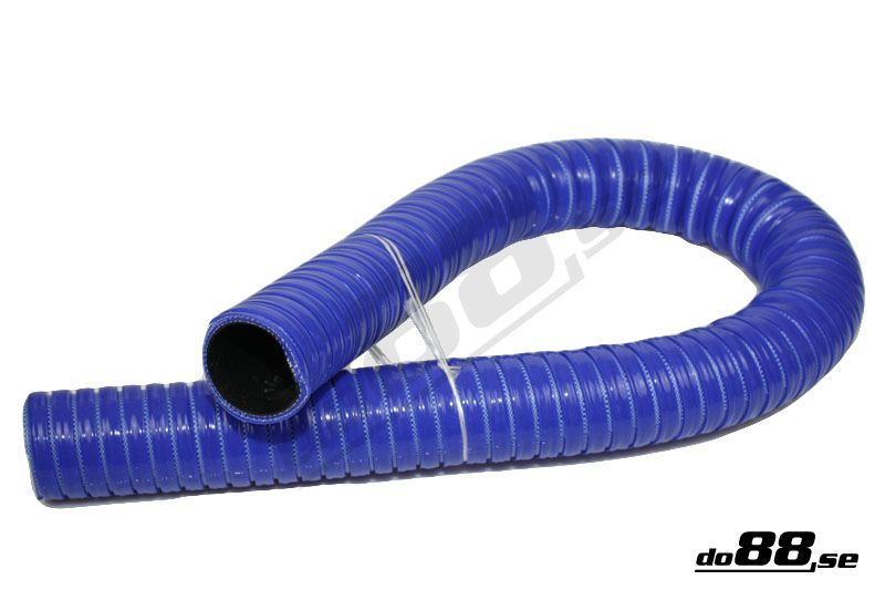 Durite silicone flexible bleu D=76mm L=700mm de tuyaux flexibles en silicone