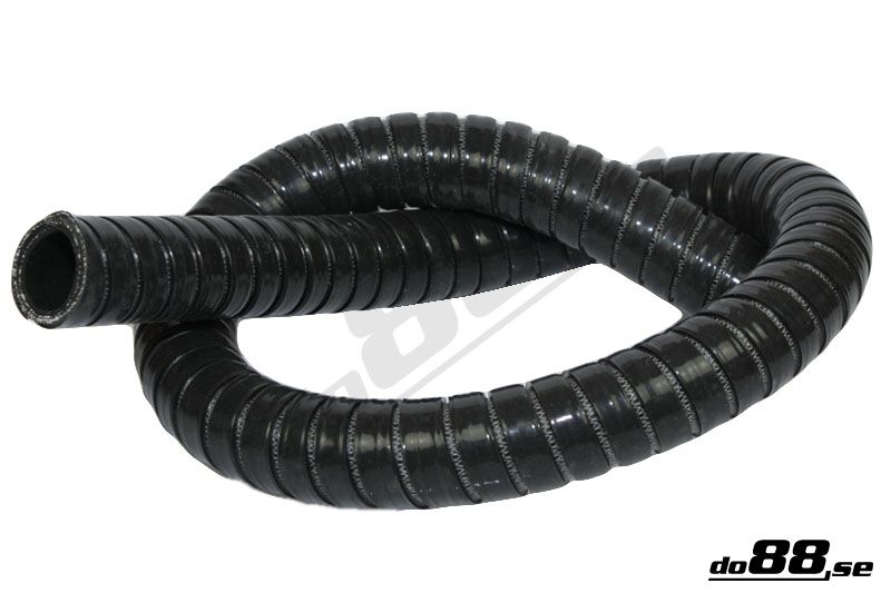 Durite silicone Noir Flexible 0,75'' (19mm)