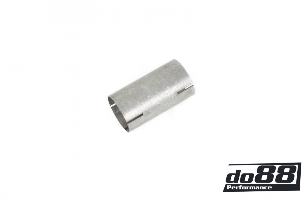 Ø 38 mm double manchon Raccord de tuyau d'échappement Adaptateur acier  aluminisé