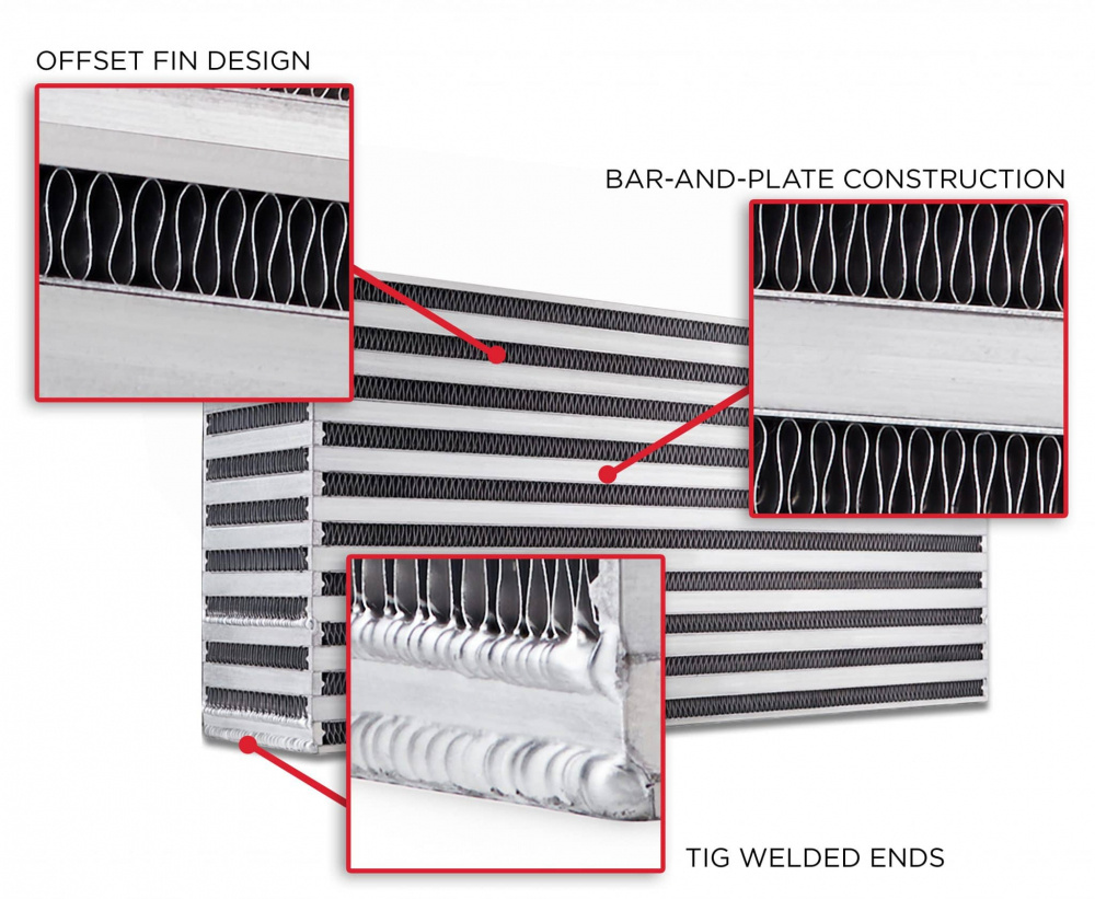 Garrett Intercooler Noyau Air-Air (508 x 318 x 89 mm) - 870 CV Garrett Intercooler Noyau Air-Air (508 x 318 x 89 mm) - 870 CV