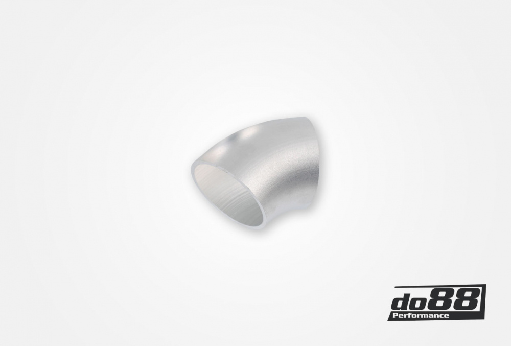 Tube aluminium 45° 60x3 mm, rayon long